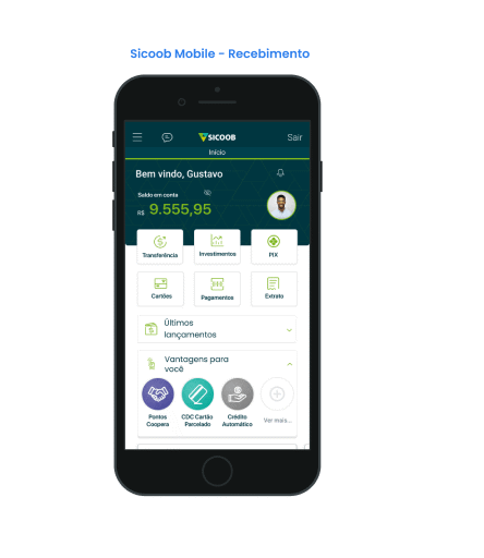 Sicoob Mobile — Recebimento